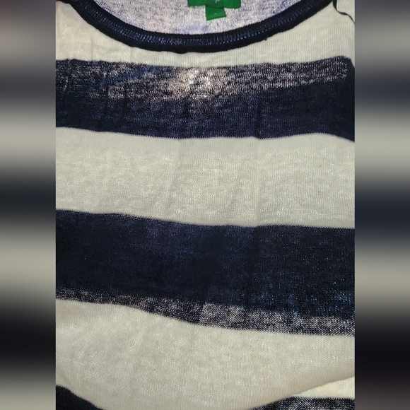 Dip Long sleeve Blouse Sweater For Women Lightweight Color Blue Navy White B11 - Picture 5 of 11